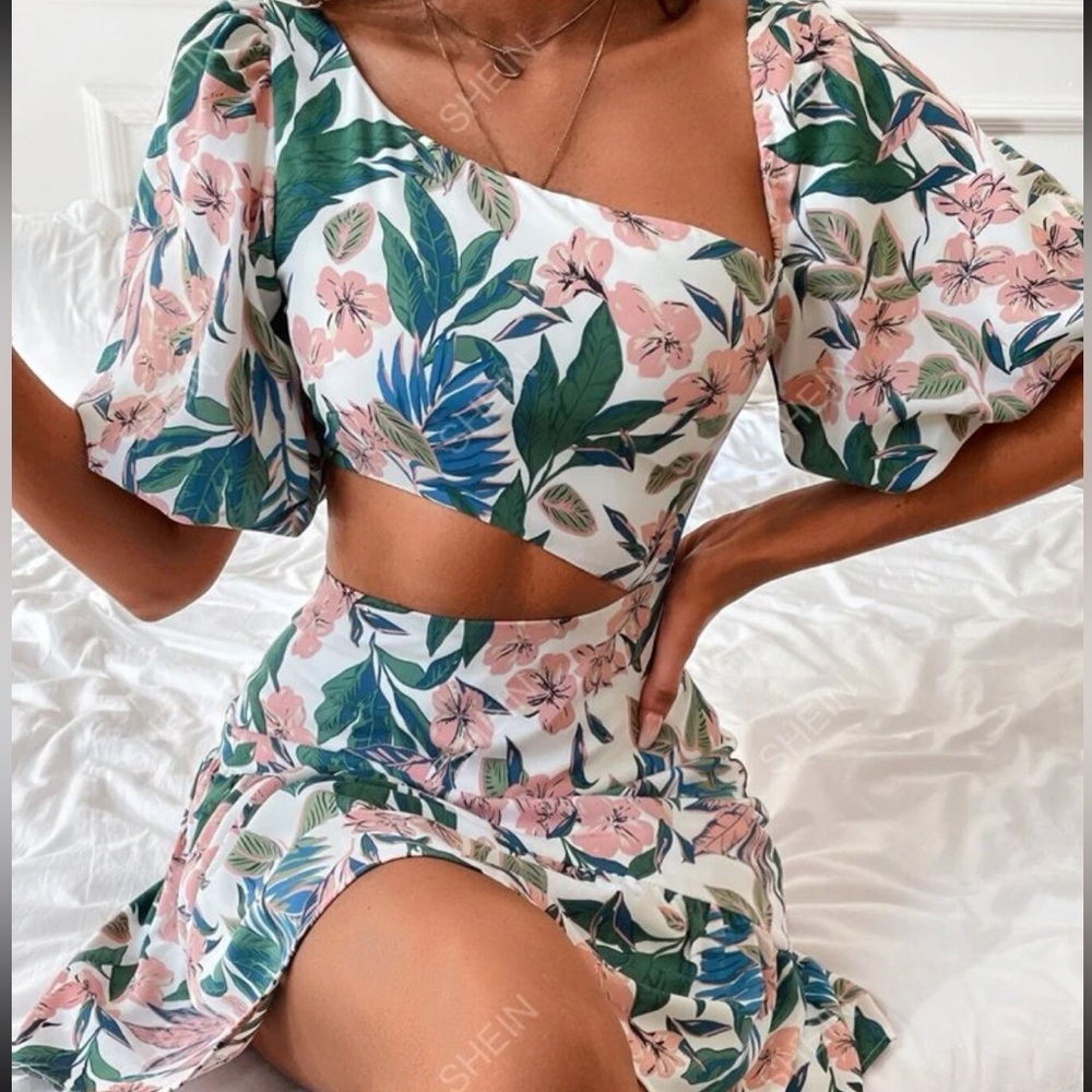 Beautiful asymmetrical dress
